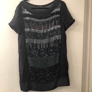 ALL SAINT sequin block dress. NEVER WORN